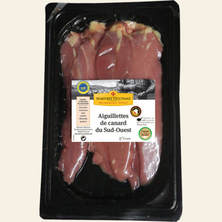 Aiguillettes de canard du Sud-Ouest congelé 250g