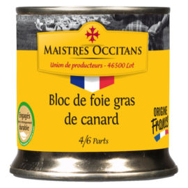 Bloc de foie gras de canard 200g