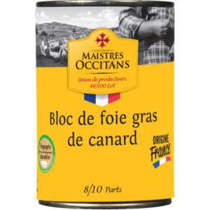 Bloc de foie gras de canard 400g