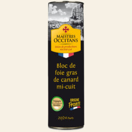 Bloc de foie gras de canard mi-cuit 1kg