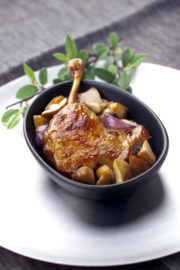 Confit de Canard aux Cepes