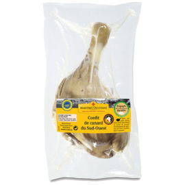 Confit de canard du Sud-Ouest 1 cuisse mi-cuit 180g