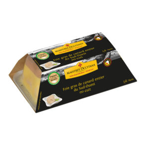 Foie gras de canard entier du Sud-Oest mi-cuit 250g