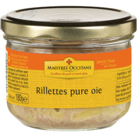 Rillettes pur oie 180g