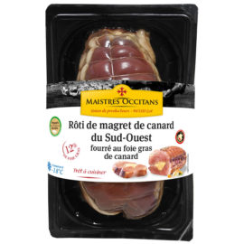 Rôti de magret du Sud-Ouest fourré au foie gras (12% de foie gras)