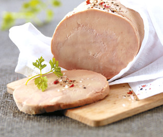 Foie gras de canard entier cuit au torchon